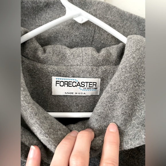 Vintage Hooded Wool Coat - Picture 5 of 9